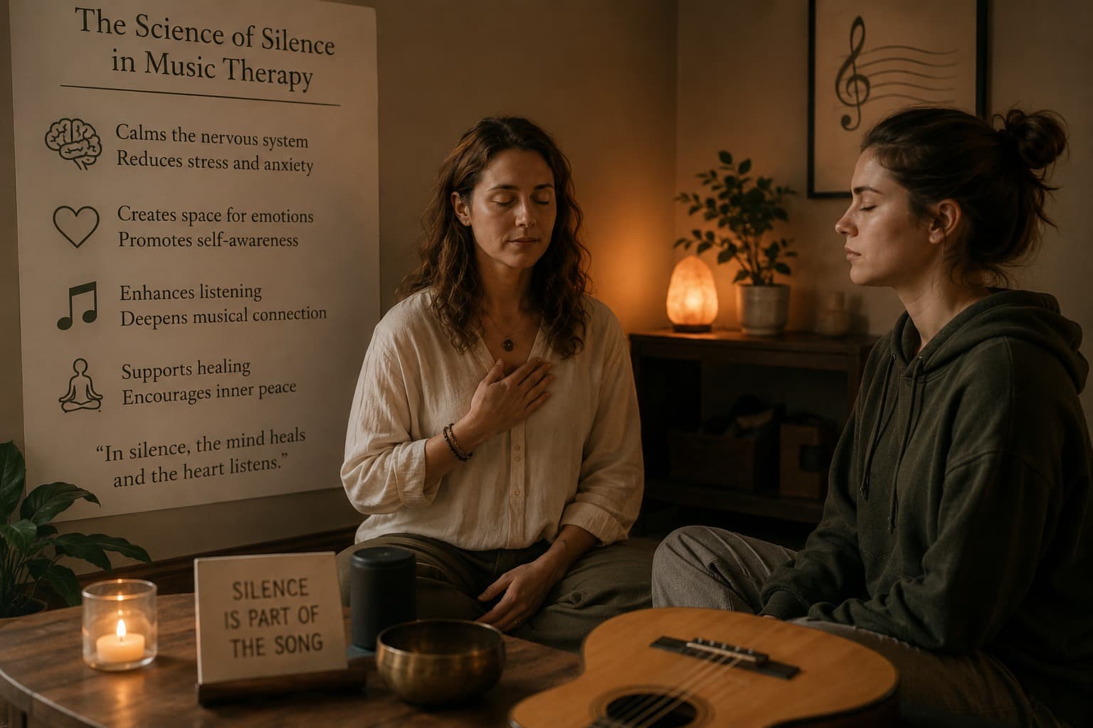 The Science of Silence in Music Therapy