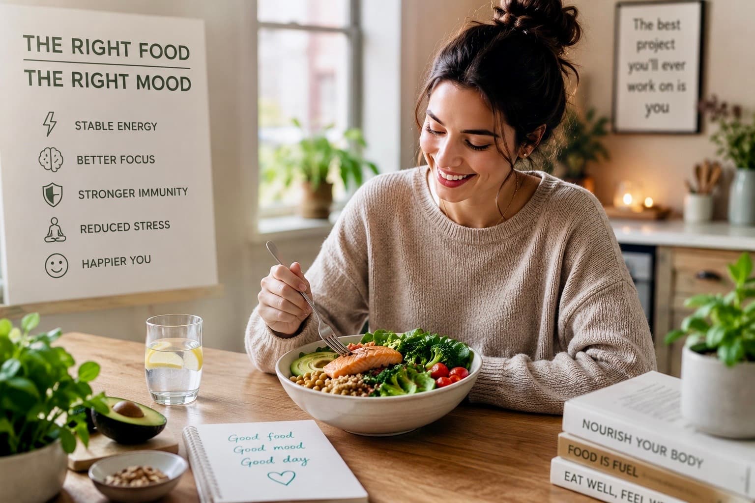 Mood on a Plate: How the Food You Eat Rewires the Way You Feel